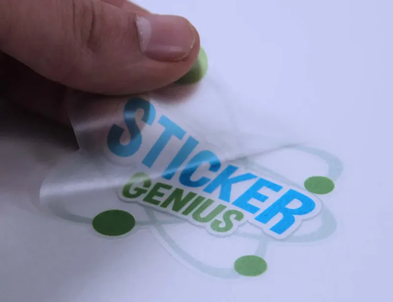 Baskes etiket dijital baskı — Sobe Reklam